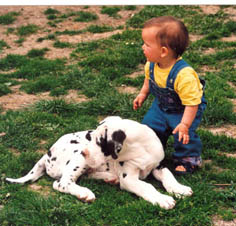 Schaut Oma her oder kann ich knuddeln!